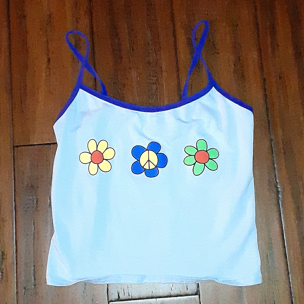 ZAFUL hippie crop tank top